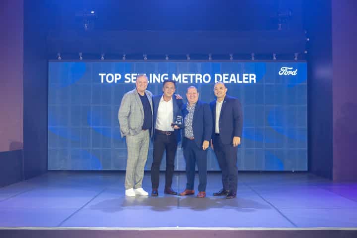BESTSELLERS LIST: Ford Global City, Pampanga, among those feted as ‘outstanding dealers’